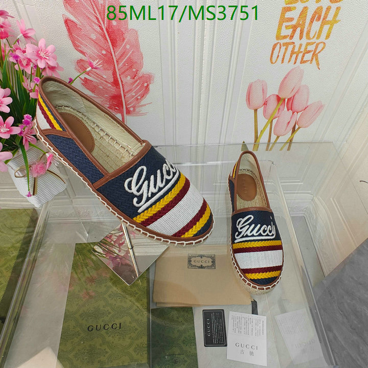 Gucci-Women Shoes Code: MS3751 $: 85USD