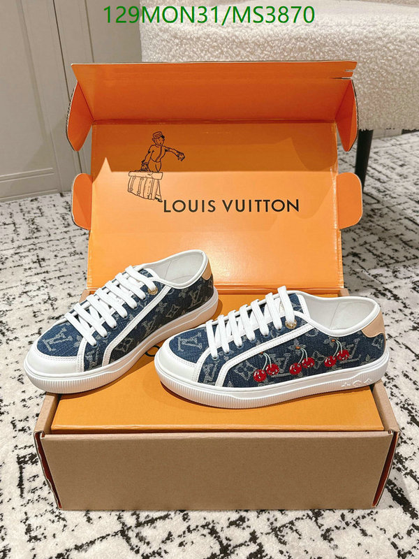 LV-Women Shoes Code: MS3870 $: 129USD