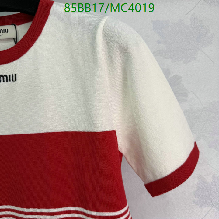 MIUMIU-Clothing Code: MC4019 $: 85USD