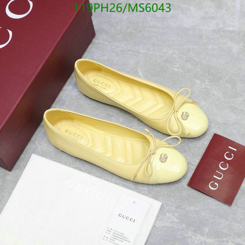 Gucci-Women Shoes Code: MS6043 $: 119USD