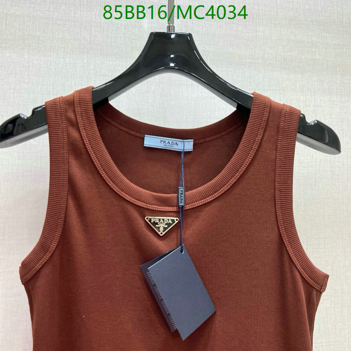 Prada-Clothing Code: MC4034 $: 85USD