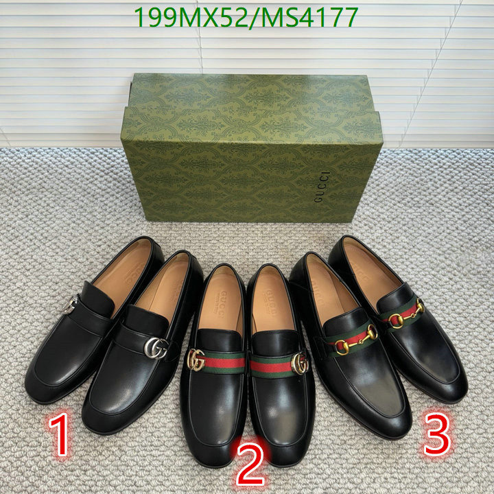 Gucci-Men shoes Code: MS4177 $: 199USD