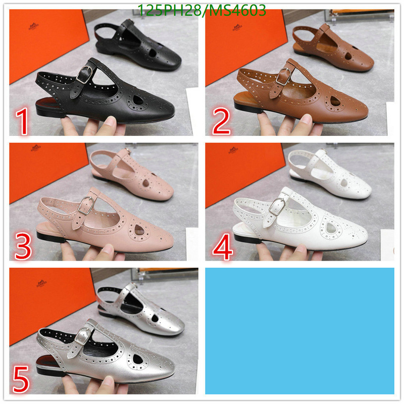 Hermes-Women Shoes Code: MS4603 $: 125USD