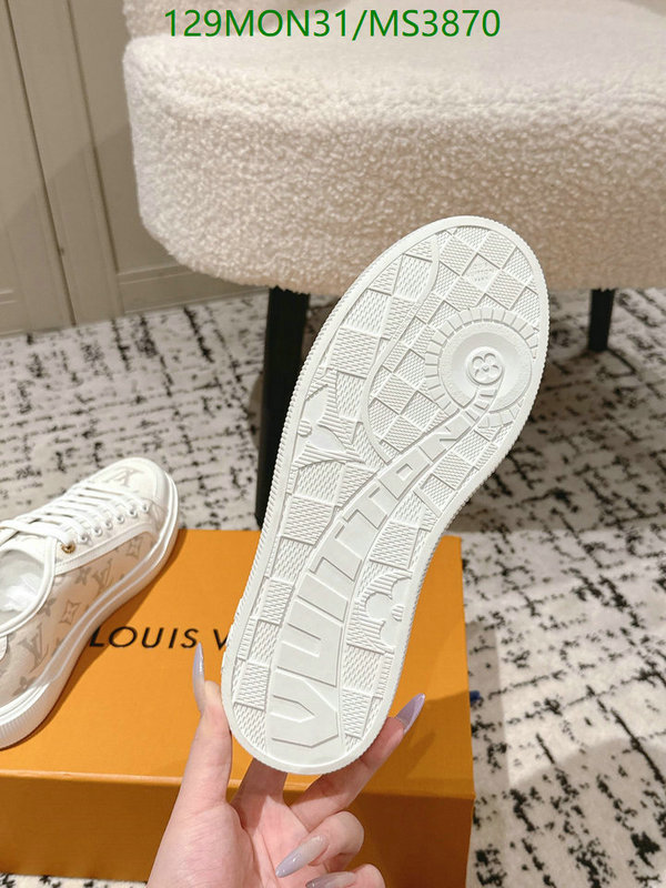 LV-Women Shoes Code: MS3870 $: 129USD