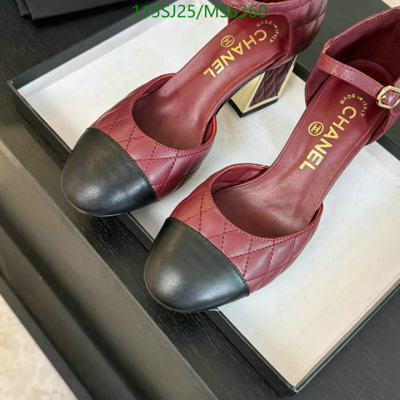 Chanel-Women Shoes Code: MS6360 $: 115USD