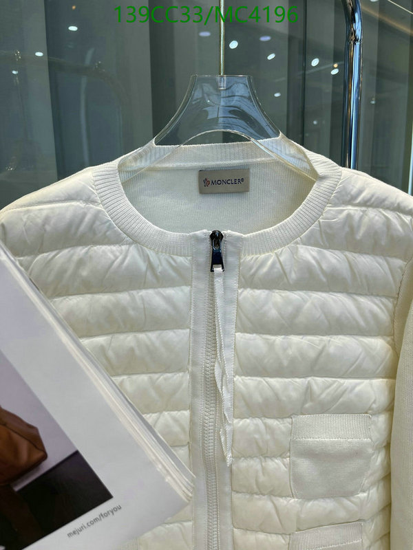 Moncler-Down jacket Women Code: MC4196 $: 139USD
