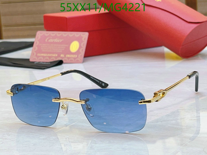 Cartier-Glasses Code: MG4221 $: 55USD