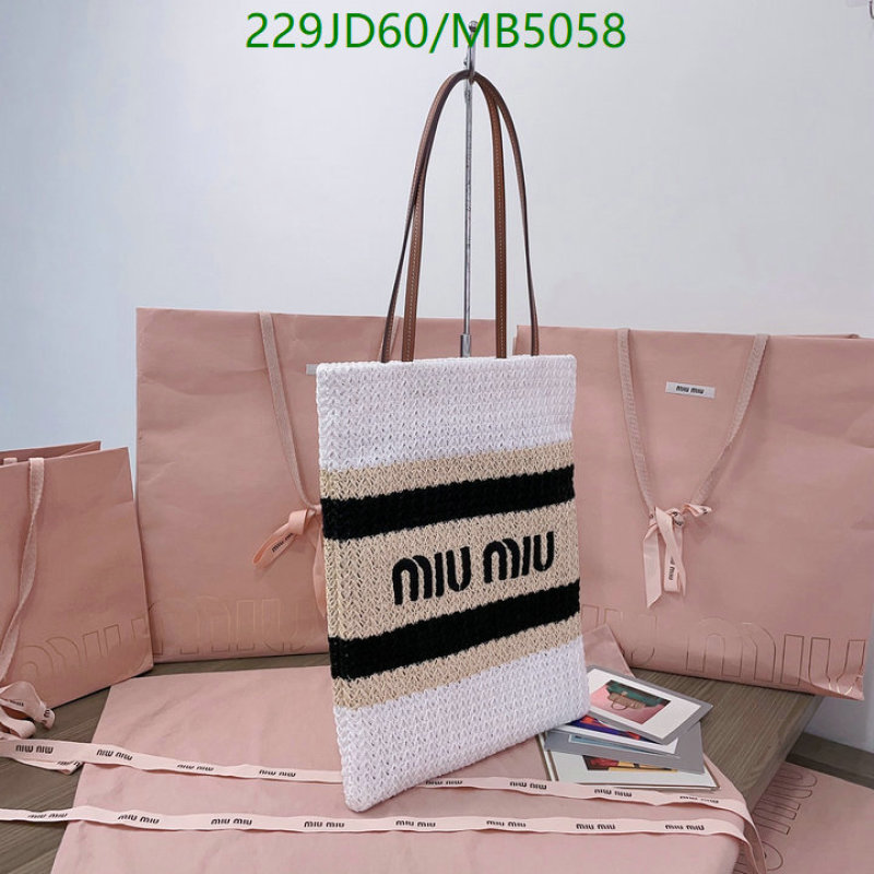 Miu Miu-Bag-Mirror Quality Code: MB5058 $: 229USD
