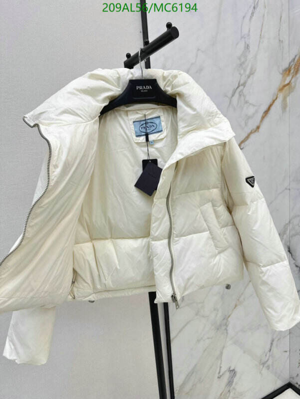 Prada-Down jacket Women Code: MC6194 $: 209USD