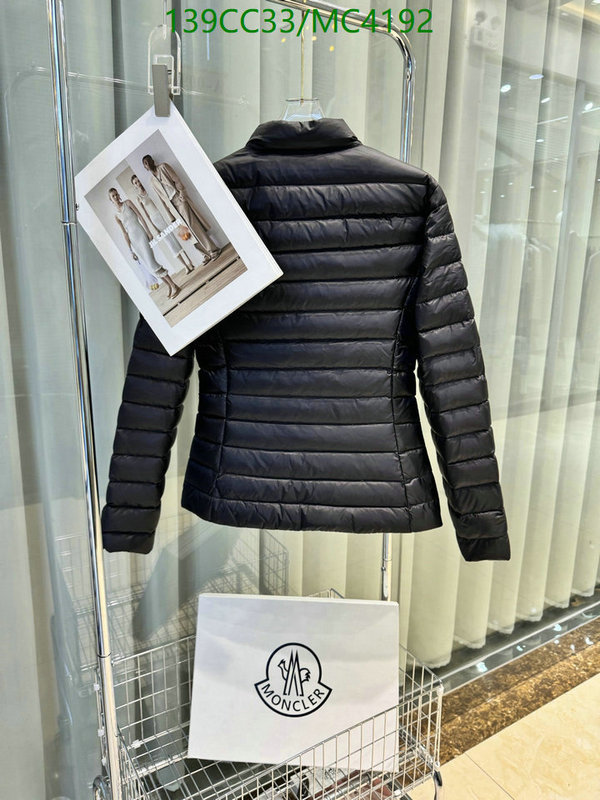 Moncler-Down jacket Women Code: MC4192 $: 139USD