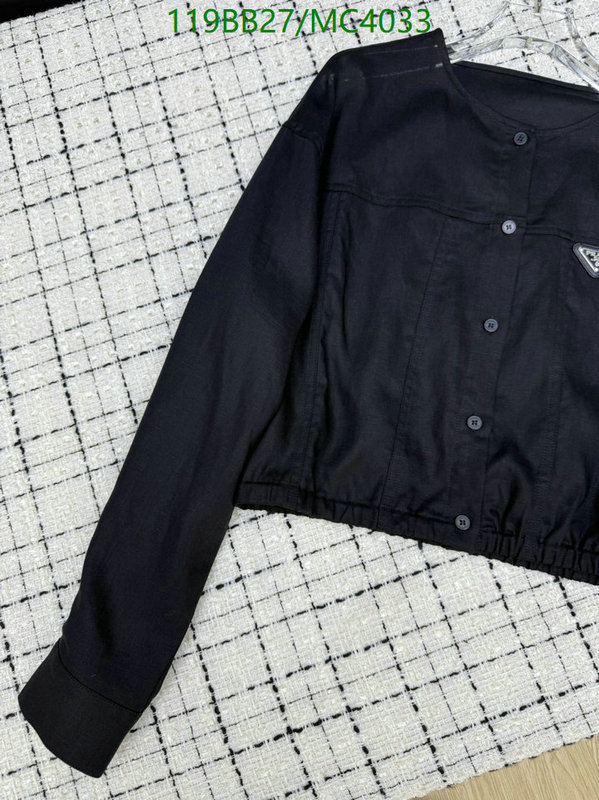 Prada-Clothing Code: MC4033 $: 119USD