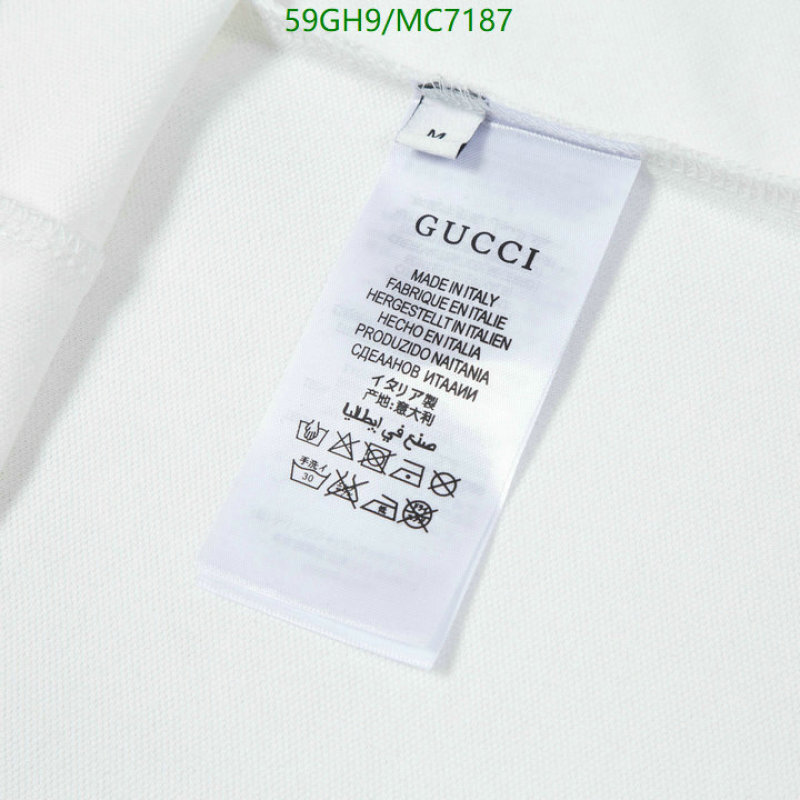 Gucci-Clothing Code: MC7187 $: 59USD