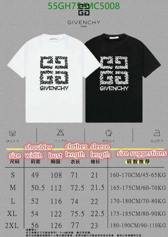 Givenchy-Clothing Code: MC5008 $: 55USD