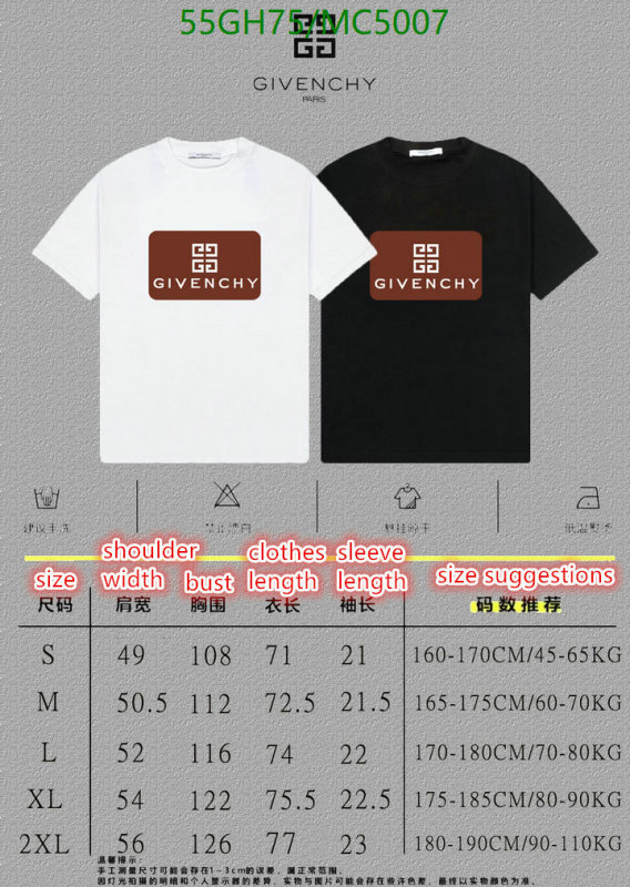 Givenchy-Clothing Code: MC5007 $: 55USD