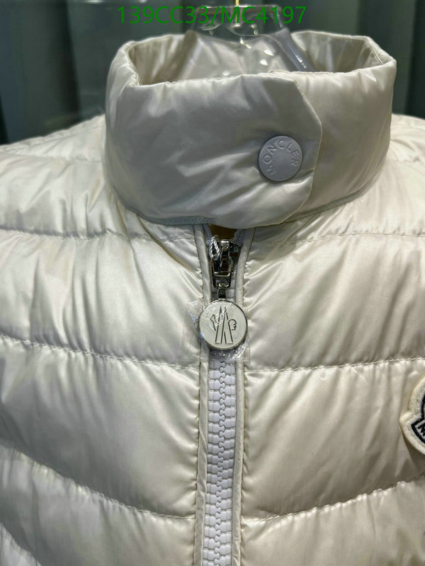 Moncler-Down jacket Women Code: MC4197 $: 139USD