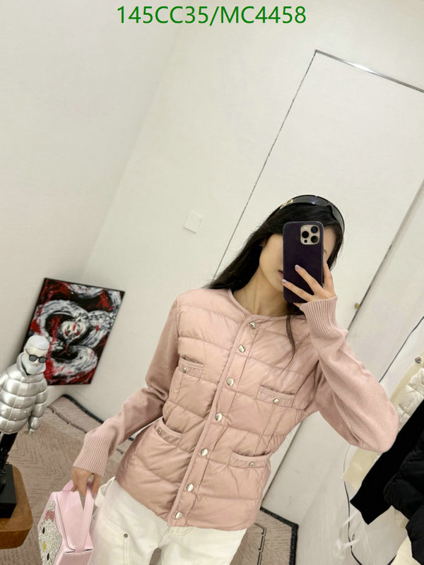 Moncler-Down jacket Women Code: MC4458 $: 145USD
