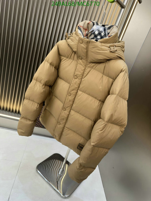 Burberry-Down jacket Women Code: MC6770 $: 249USD