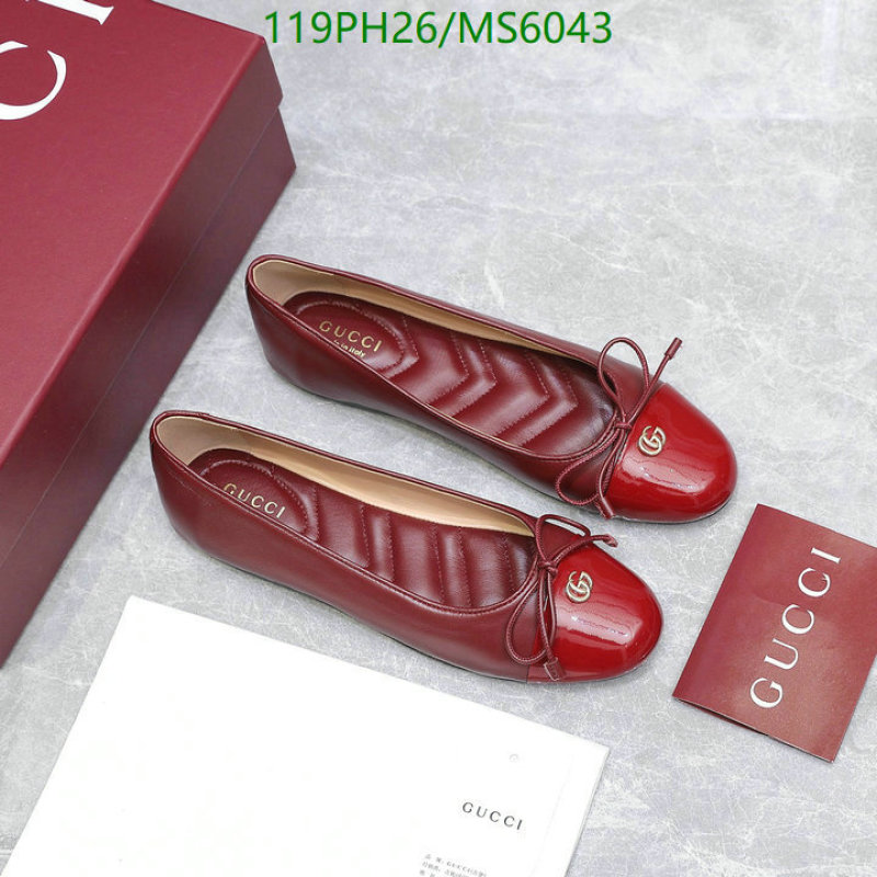 Gucci-Women Shoes Code: MS6043 $: 119USD