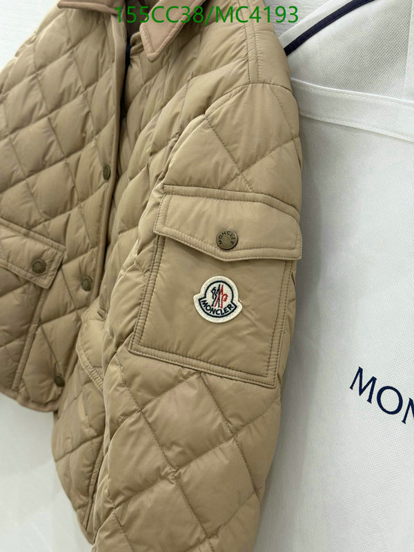 Moncler-Down jacket Women Code: MC4193 $: 155USD