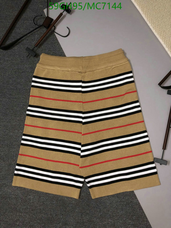 Burberry-Clothing Code: MC7144 $: 59USD