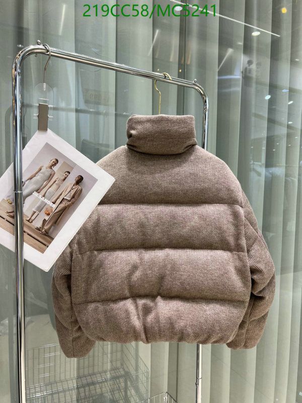 Brunello Cucinelli-Down jacket Women Code: MC5241 $: 219USD