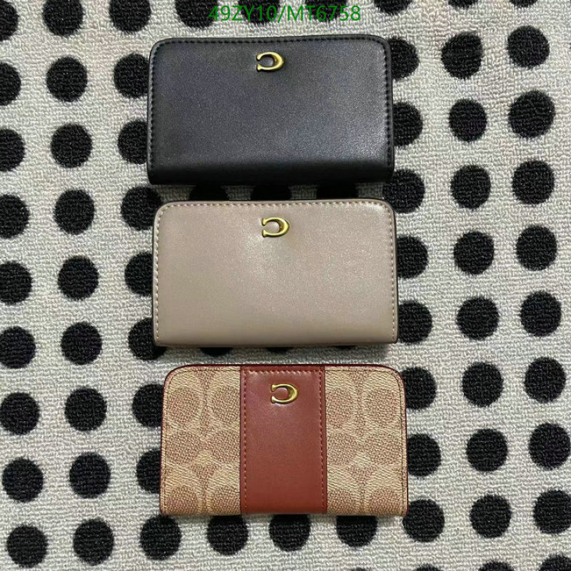 Coach-Wallet-4A Quality Code: MT6758 $: 49USD