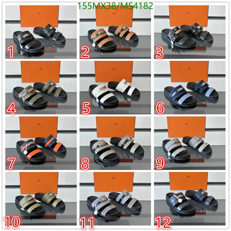Hermes-Men shoes Code: MS4182 $: 155USD