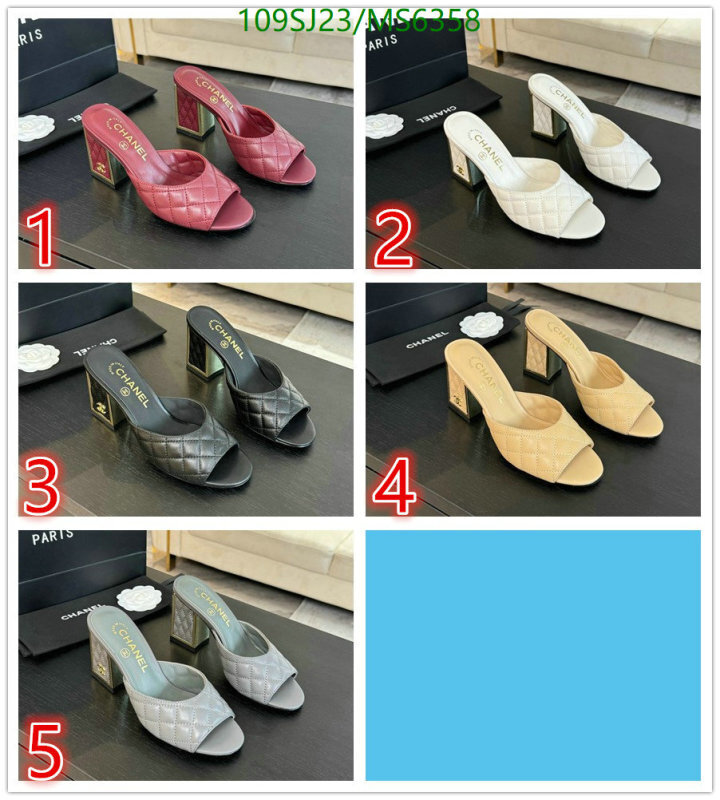 Chanel-Women Shoes Code: MS6358 $: 109USD