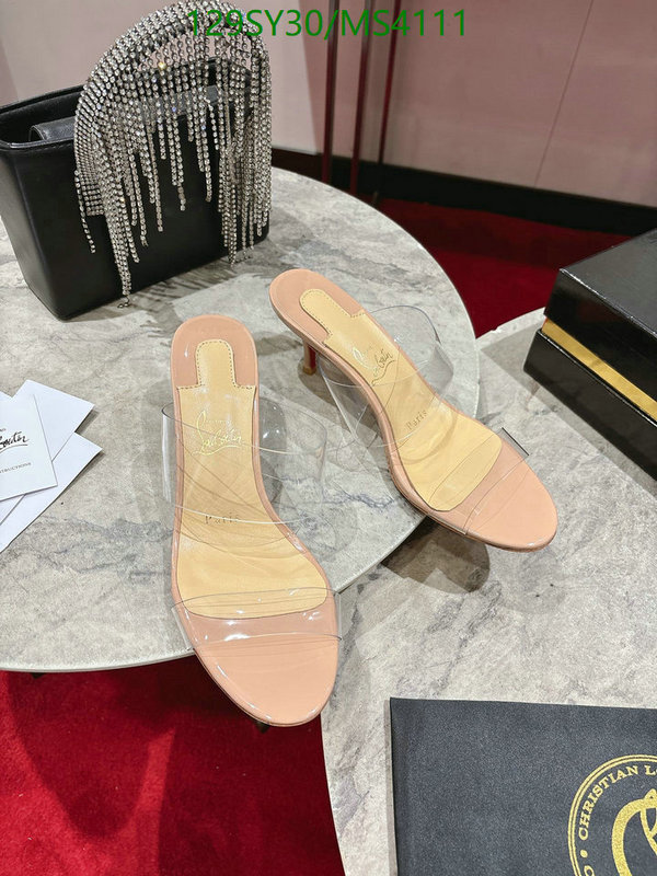 Christian Louboutin-Women Shoes Code: MS4111 $: 129USD
