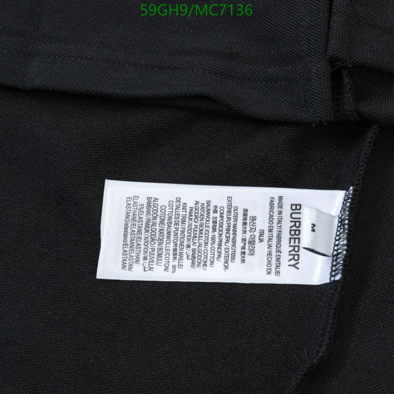 Burberry-Clothing Code: MC7136 $: 59USD