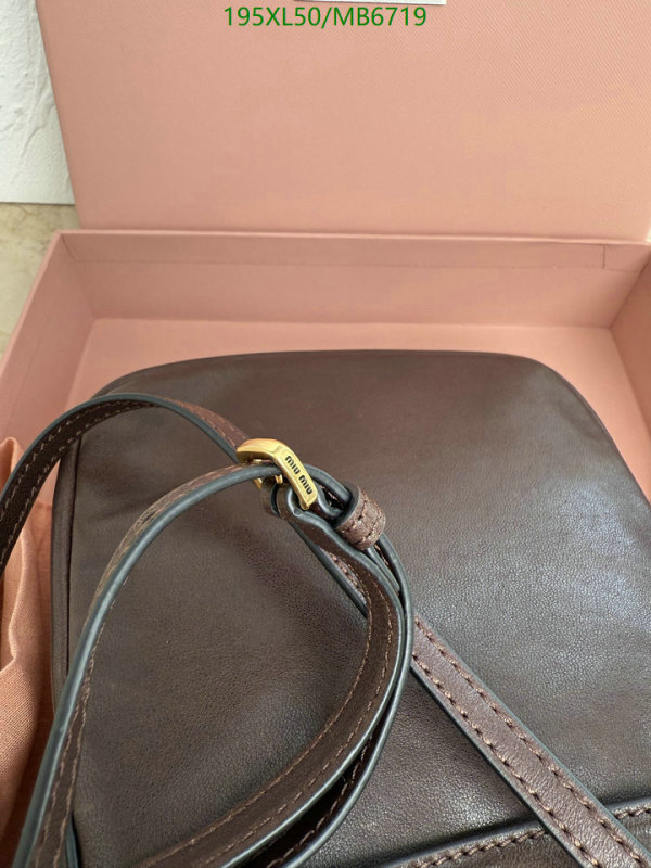 Miu Miu-Bag-Mirror Quality Code: MB6719 $: 195USD