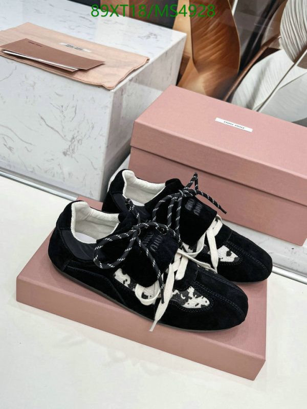 Miu Miu-Women Shoes Code: MS4928 $: 89USD