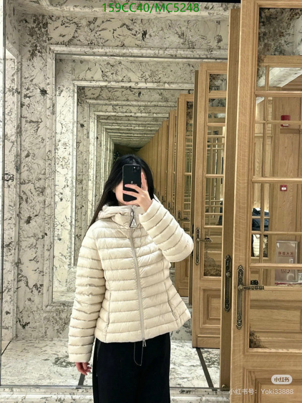 Moncler-Down jacket Women Code: MC5248 $: 159USD