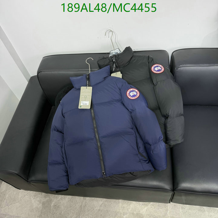 Canada Goose-Down jacket Men Code: MC4455 $: 189USD