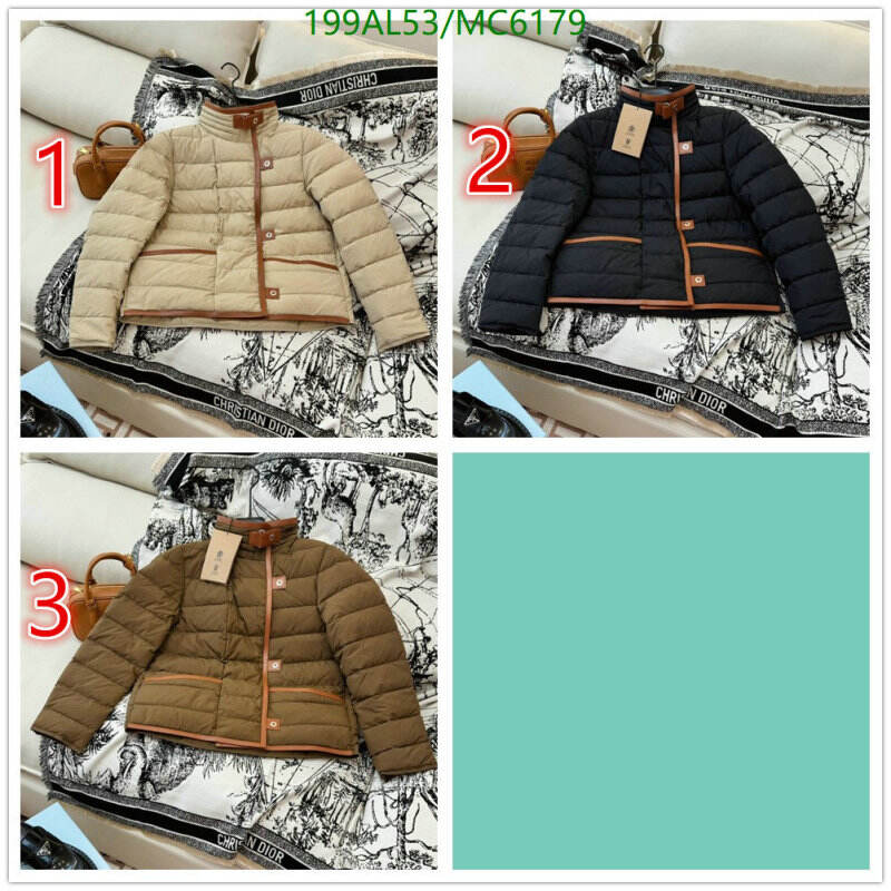 Burberry-Down jacket Women Code: MC6179 $: 199USD
