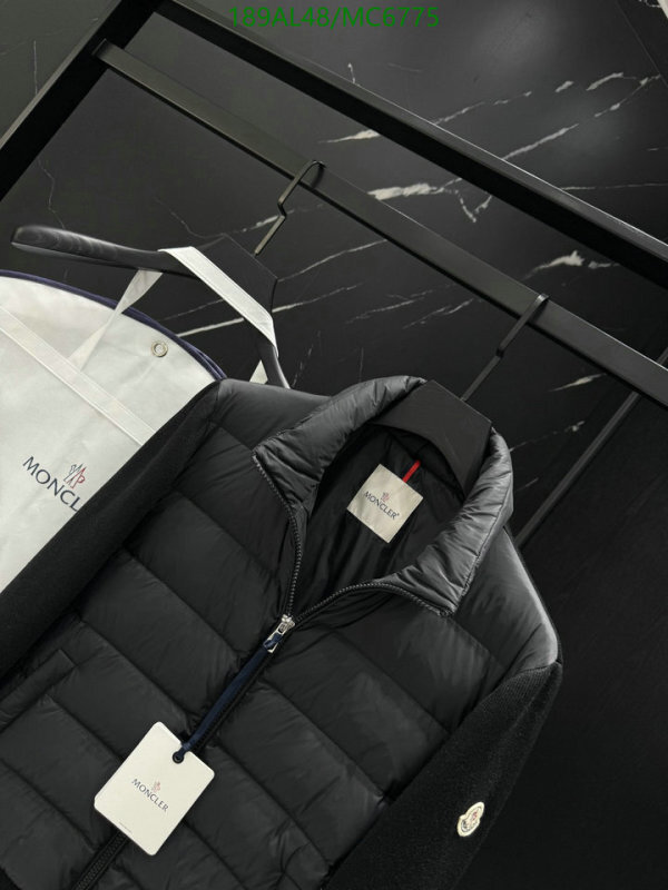 Moncler-Down jacket Men Code: MC6775 $: 189USD