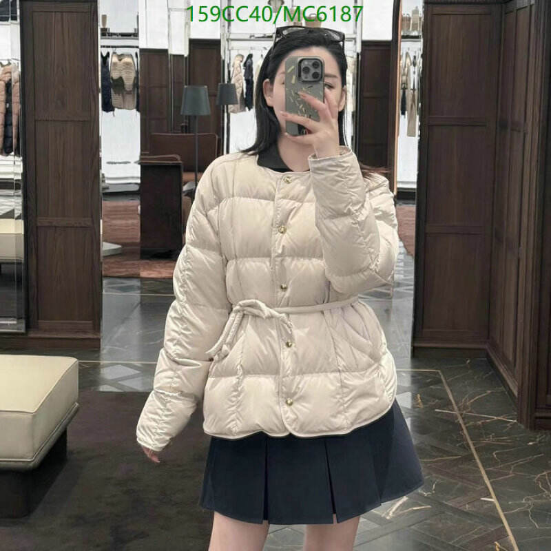 Moncler-Down jacket Women Code: MC6187 $: 159USD