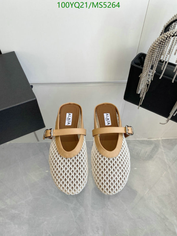 ALAIA-Women Shoes Code: MS5264 $: 100USD