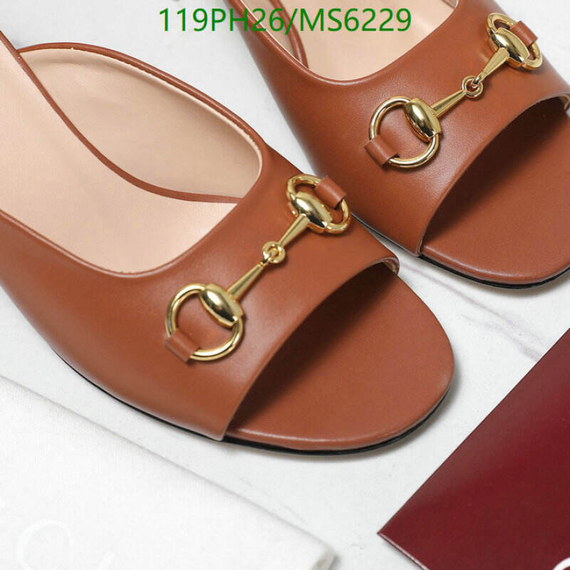 Gucci-Women Shoes Code: MS6229 $: 119USD