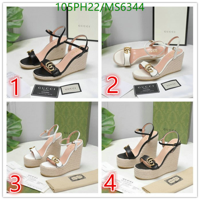 Gucci-Women Shoes Code: MS6344 $: 105USD