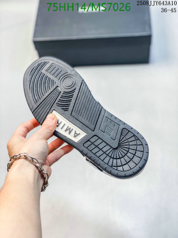 AMIRI-Men shoes Code: MS7026 $: 75USD
