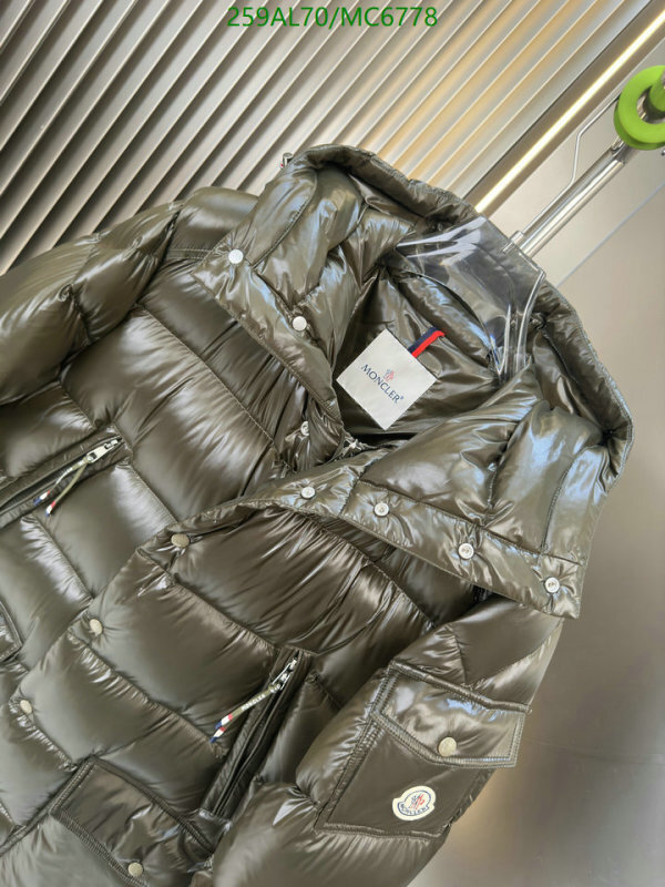 Moncler-Down jacket Men Code: MC6778 $: 259USD