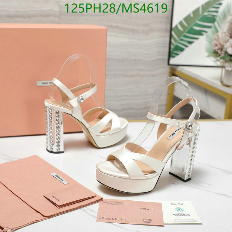 Miu Miu-Women Shoes Code: MS4619 $: 125USD