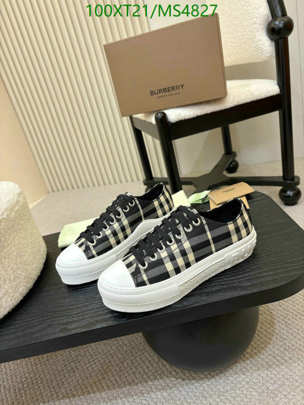 Burberry-Men shoes Code: MS4827 $: 100USD