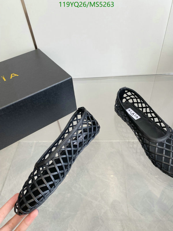 ALAIA-Women Shoes Code: MS5263 $: 119USD