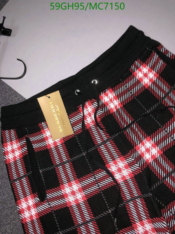 Burberry-Clothing Code: MC7150 $: 59USD