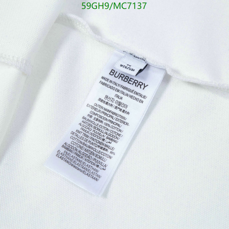 Burberry-Clothing Code: MC7137 $: 59USD