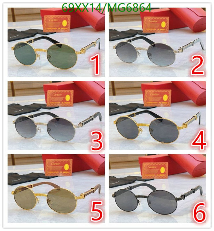 Cartier-Glasses Code: MG6864 $: 69USD
