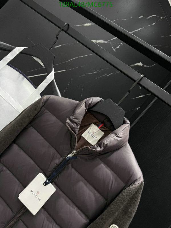 Moncler-Down jacket Men Code: MC6775 $: 189USD
