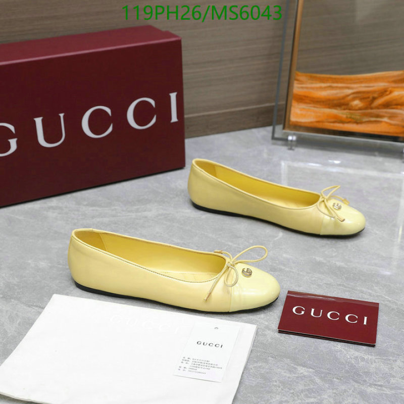 Gucci-Women Shoes Code: MS6043 $: 119USD